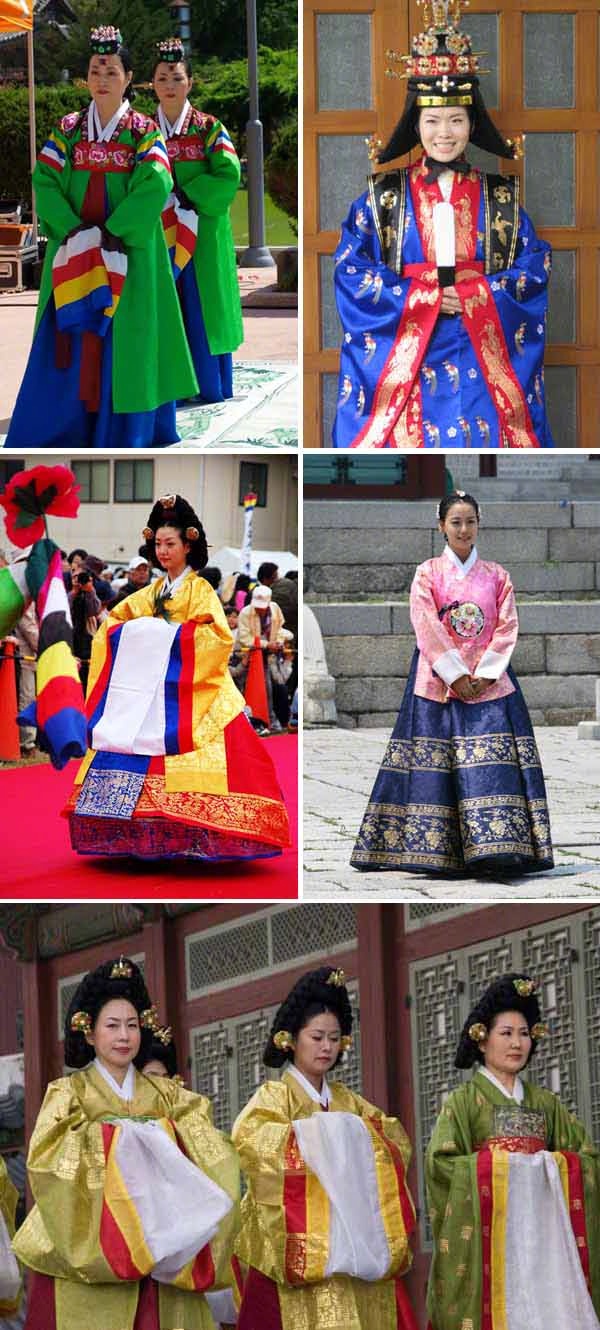 古代朝鲜露乳装以前韩国的欧腻都穿成这样原因竟然是到底这是传统服装