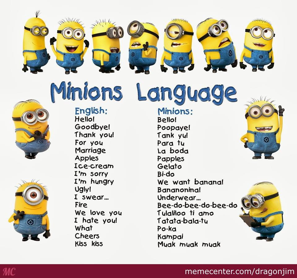 names of the minions