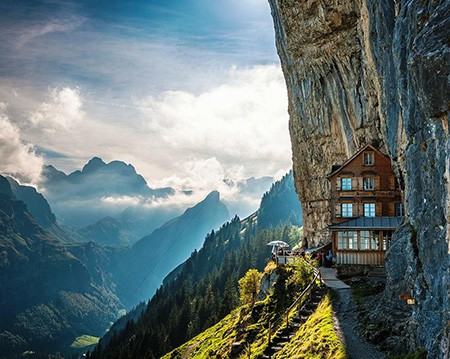 Äscher Cliff, Switzerland 瑞士1
