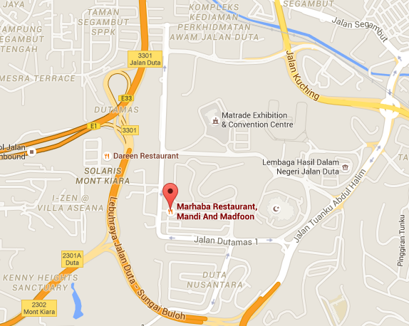Marhaba Restaurant GOOGLE MAP