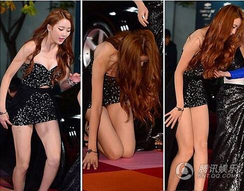韩国女明星走红地毯都是这样拼的14