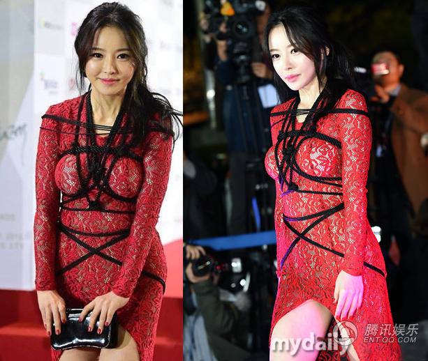 韩国女明星走红地毯都是这样拼的28