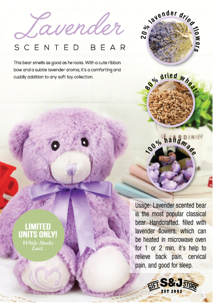 A5 lavender bear usage