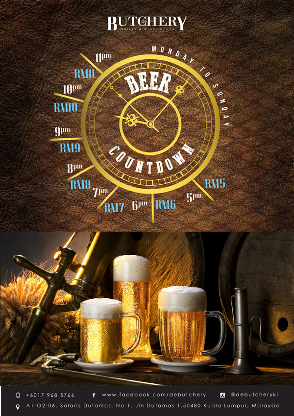 Debutchery3 Beer Countdown