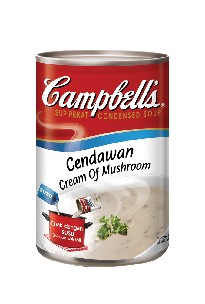 Campbell-Soup-Label-Cendawan-Cream-of-Mushroom-290g