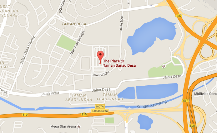 Taman Danau Desa the place google map