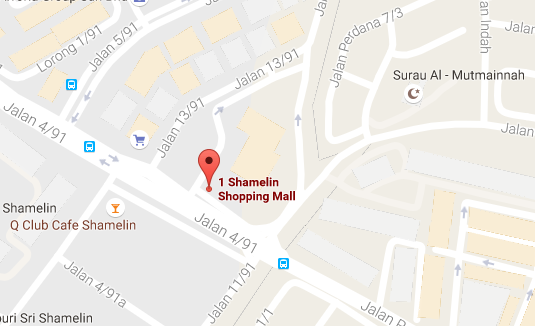 Google map Topper Sports Warehouse