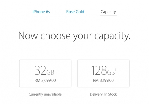 【iPhone 6s系列减价啦 !】i7一推出，i6s的价钱马上降了RM500 - RM1000, iphone SE更夸张, 现在只卖RM1XXX！002